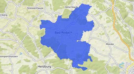 Bodenrichtwertkarte Bad Rodach Rodach